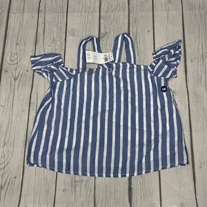 Brand new with tags Abercrombie, kids off the shoulder blouse